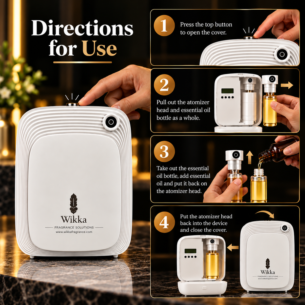 Wikka Micro Max Fragrance Diffuser Machine